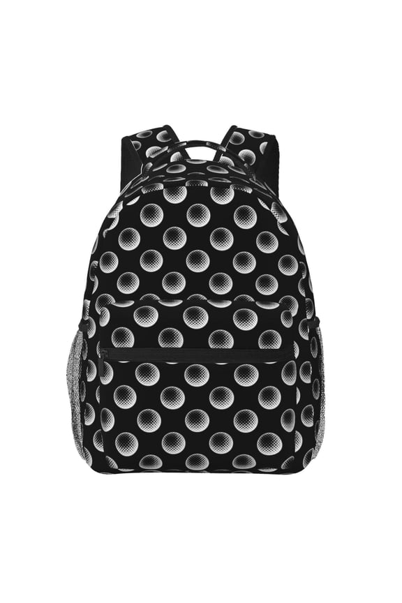 Golf Balls Backpack, a stylish and functional choice for both men and women, is the perfect basic bookbag for college, work, or travel