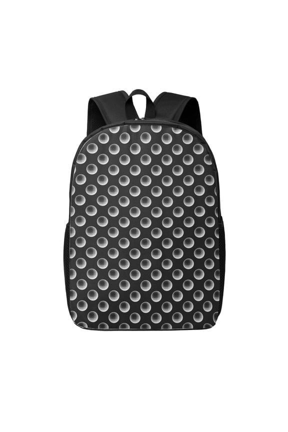 Golf Balls print Travel Backpack, Large Computer Backpack for Men Women, College School Rucksack Book Bag
