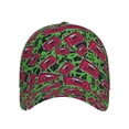 thumbnail image 1 of Xecao Graffiti Tape for Baseball Cap: Unisex, crafted from classic polyester twill fabric, featuring a soft unconstructed design, 1 of 5