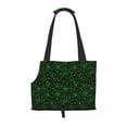 thumbnail image 1 of Xecao Green Bright Web with Spiders for Cat Carrier Small Dog Handbag: The Ideal Travel Companion for Your Pet, 1 of 8