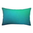 thumbnail image 1 of Xecao Green Turquoise Teal for Decorative Throw Pillow Case for Couch,Sofa or Bed Set,Pillow Cover for Sofa Home Decor Ideal Gift-16"x24", 1 of 6