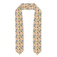 thumbnail image 1 of Xecao Groovy Daisy Flowers Print Graduation Shawl Stole Honor Stole Adult 72" Academic Commencements, 1 of 7