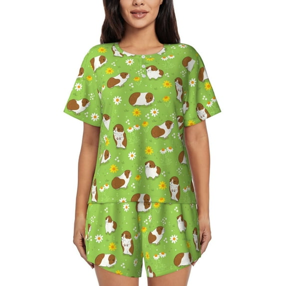 Xecao Guinea Pigs print Swimsuit for women, Summer-ready, sporty style.Quick-dry fabric. Many sizes & colors.