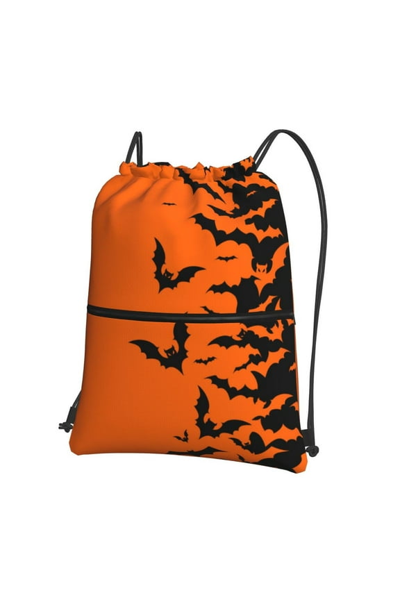 Halloween Bats for Drawstring Bags,Pull String Backpack Bags,String Bag Sackpack
