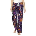 thumbnail image 1 of Xecao Halloween Sweet Candy Women's Straight Lounge Pajama Pants: The Epitome of Relaxed Sleepwear, 1 of 9