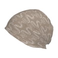 thumbnail image 1 of Xecao Hand Drawn Snake Print Knit Hat,Winter Beanie for Men Women, Beanie Soft Warm Ski Stocking Cuffed Cap, 1 of 7