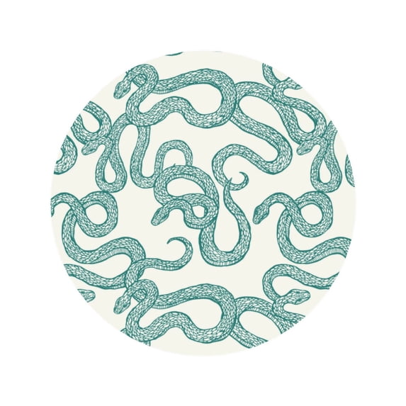 Xecao Hand Drawn Snake for Fridge Magnets - Fun Decorative Refrigerator Magnets, Cute and Soft for Stylish Kitchen Accents