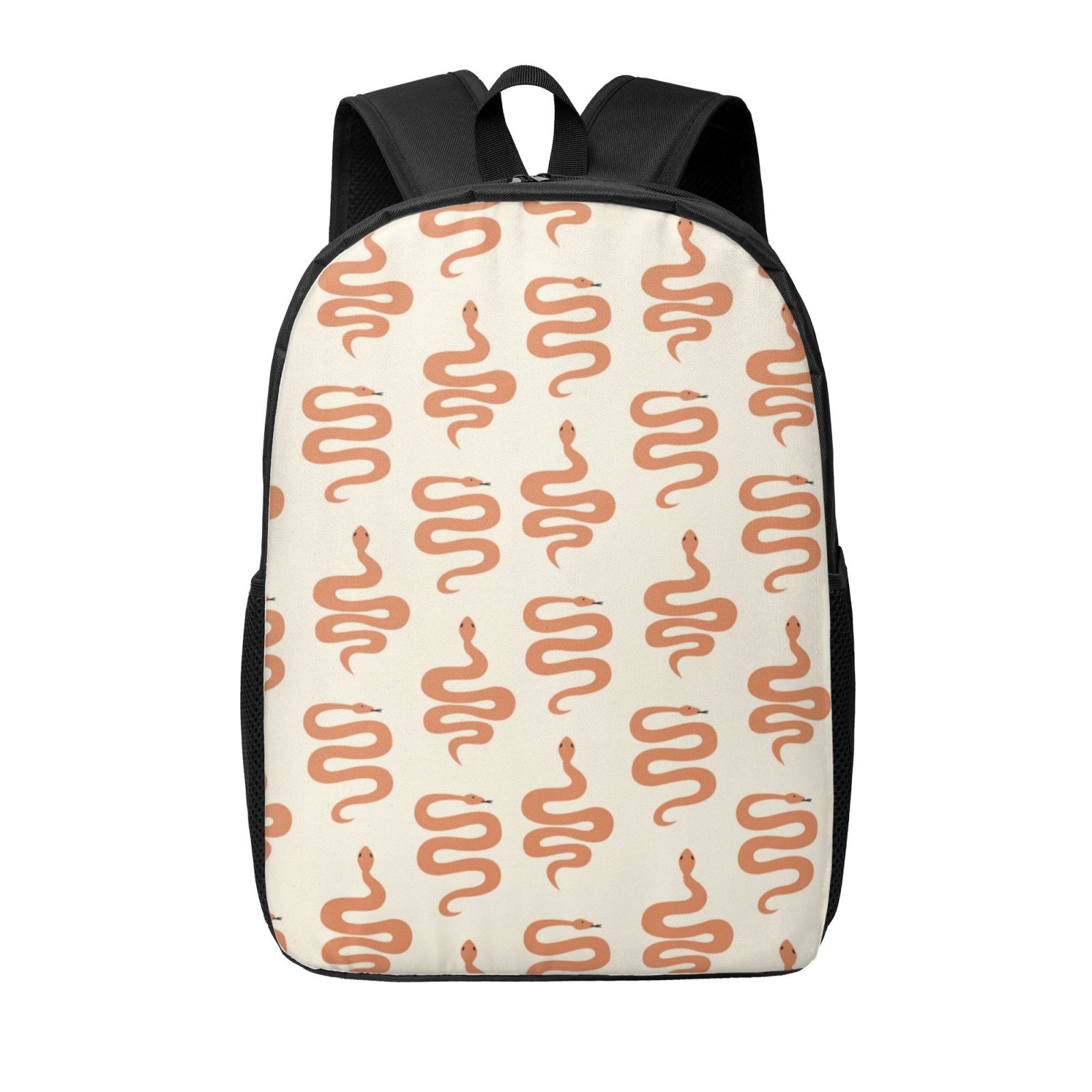 Xecao Hand Drawn Snake print Travel Backpack, Large Computer Backpack ...