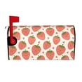 thumbnail image 1 of Xecao Hand Drawn Strawberry for Mailbox Cover with Magnetic Strips, Waterproof and Sunscreen, Adds a Decorative Touch to Your Garden Yard., 1 of 9