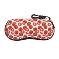 thumbnail image 1 of Xecao Hand Drawn Tomatoes for Eyeglass Case Soft Shell, Portable Sunglass Case, Fashionable Eyeglass Case with Zipper, Lightweight, 1 of 6