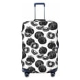 thumbnail image 1 of Xecao Hand Drawn Tomatoes print Elastic Luggage Cover, with double-sided print , is perfect for travel, business, and daily use, 1 of 9