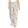 thumbnail image 1 of Xecao Happy Easter Women's Straight Lounge Pajama Pants: The Epitome of Relaxed Sleepwear, 1 of 9