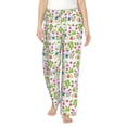 thumbnail image 1 of Xecao Happy Easter Women's Straight Lounge Pajama Pants: The Epitome of Relaxed Sleepwear, 1 of 9