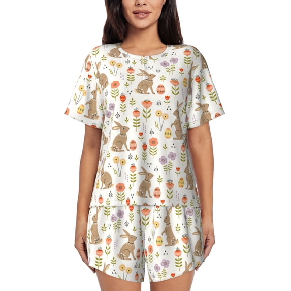 Xecao Happy Easter print Swimsuit for women, Summer-ready, sporty style.Quick-dry fabric. Many sizes & colors.