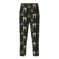 thumbnail image 1 of Xecao Happy New Year Print Teenagers' Pajama Pants Long Sleep Pants Soft Elastic Waist Pajama Bottoms Elastic waist with 2 Pockets 5-16 Years-XS(5-6), 1 of 6