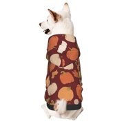 empire line dress wedding Thanksgiving Ruffled Dog Vest Harness – SpoiledDogDesigns.com main image 0