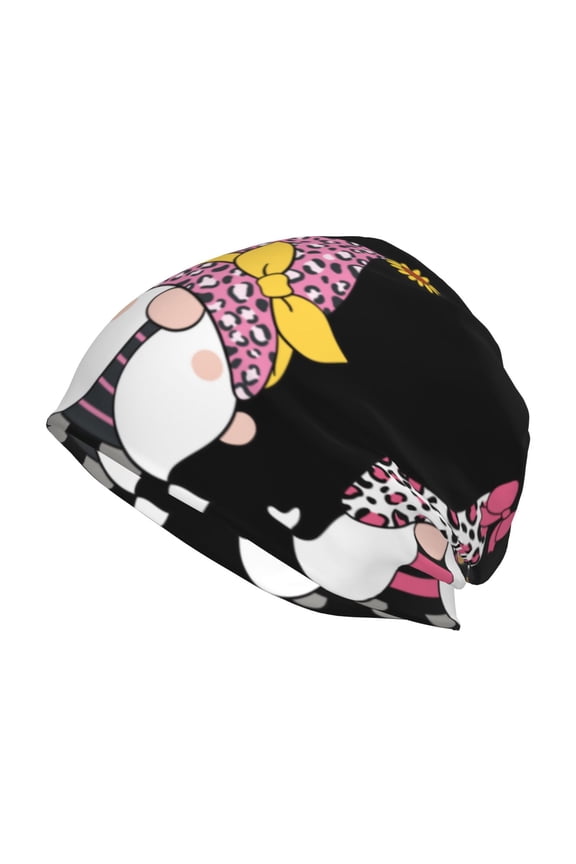 Have a Nice Day Print Knit Hat,Winter Beanie for Men Women, Beanie Soft Warm Ski Stocking Cuffed Cap