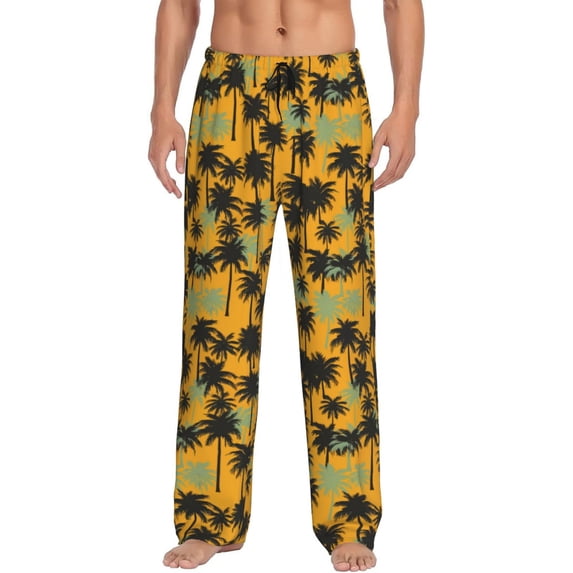 Xecao Hawaii Palms Men's Straight Lounge Pajama Pants: The Ultimate in Comfortable Sleepwear