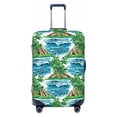thumbnail image 1 of Xecao Hawaii Palms print Elastic Luggage Cover, with double-sided print , is perfect for travel, business, and daily use, 1 of 9