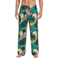 thumbnail image 1 of Xecao Hawaiian Style Men's Straight Lounge Pajama Pants: The Ultimate in Comfortable Sleepwear, 1 of 9