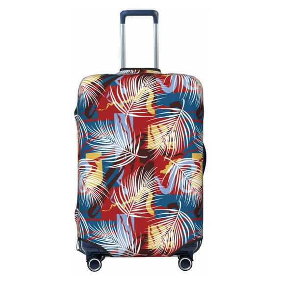 Xecao Hawaiian Style print Elastic Luggage Cover, with double-sided print , is perfect for travel, business, and daily use