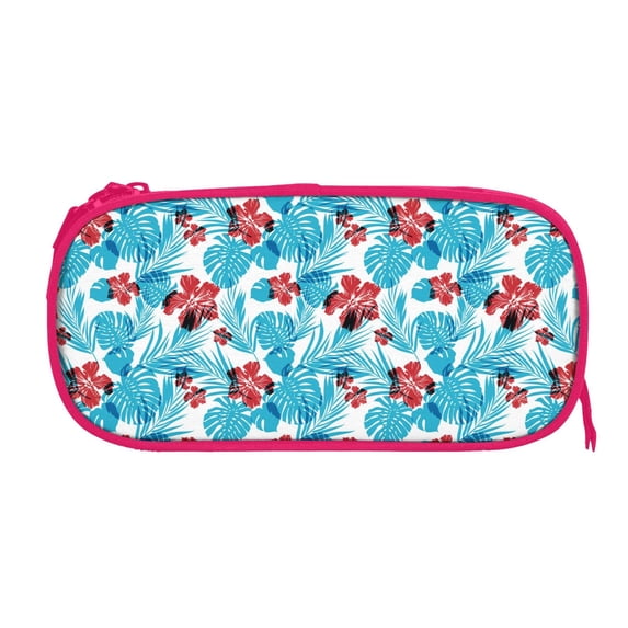 Xecao Hawaiian Style print Fanny Pack Belt Bag for Women and Men, Fashionable Waterproof Waist Pack with Adjustable Strap for Traveling, Hiking, Jogging, Cycling