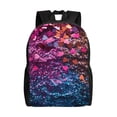 thumbnail image 1 of Xecao Heart Confetti on Glitter Print School Backpack with Laptop Compartment Small Travel Laptop Backpack for Women Men Waterproof College Backpack Simple School Bag, 1 of 1