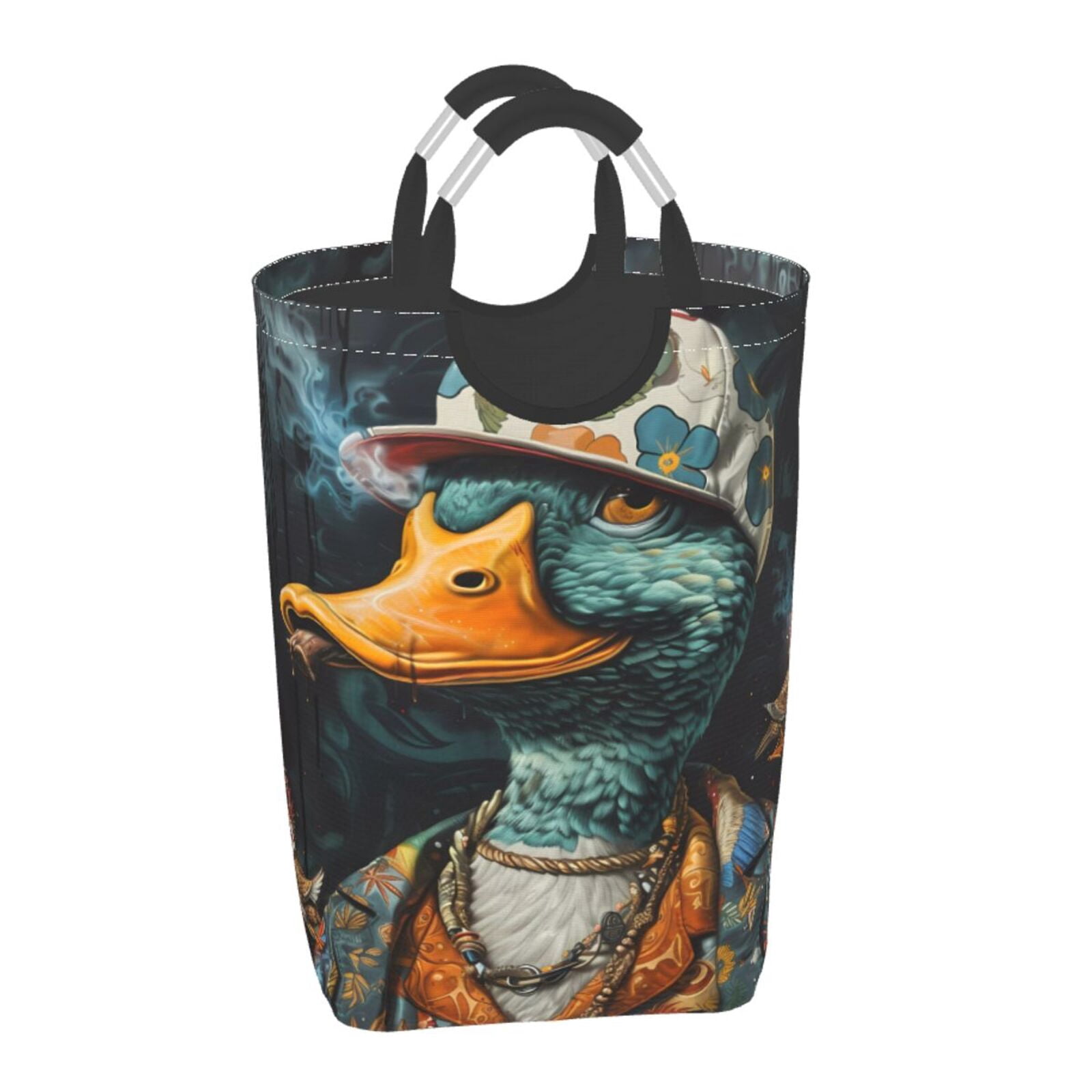 Xecao Hip-Hop Duck for Laundry Basket,Collapsible Large Laundry Hamper ...