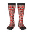 thumbnail image 1 of Xecao Hockey With Maple Leaves Print Compression Socks for Both Men And Women for Running, Travel, Flight, Nurse, 1 of 6