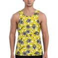 thumbnail image 1 of Xecao Honeybee Men's Tank Top Workout Quick Dry Sleeveless Gym Jogging Muscle Shirts Summer Swim Beach Tops, 1 of 9