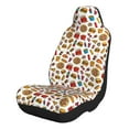 Xecao Hot Dog Pizza for Automotive Seat Covers for Cars Trucks and SUVs