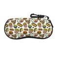 thumbnail image 1 of Xecao Hot Dog With One Sausage for Eyeglass Case Soft Shell, Portable Sunglass Case, Fashionable Eyeglass Case with Zipper, Lightweight, 1 of 6