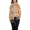 thumbnail image 1 of Xecao Hot Fresh Pizza Pattern Womens Winter Scarf Fall Scarf Oversized Large Scarf for Women Warm Shawl Wrap, 1 of 8