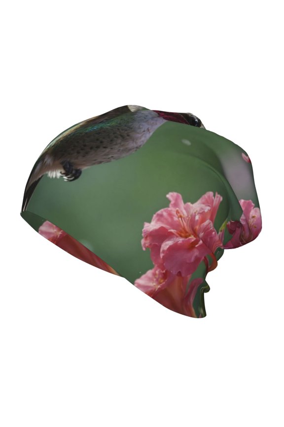 Humming Bird 1 Print Beanie Hat Toddler Girls Boys, Baby Hats Winter Warm Knitted Thermal, Kids Winter Caps