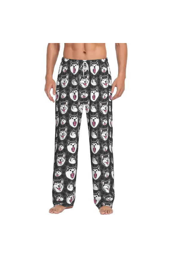Husky Men's Straight Lounge Pajama Pants: The Ultimate in Comfortable Sleepwear