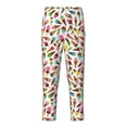 thumbnail image 1 of Xecao Ice Cream Popsicles Print Teenagers' Pajama Pants Long Sleep Pants Soft Elastic Waist Pajama Bottoms Elastic waist with 2 Pockets 5-16 Years-XS(5-6), 1 of 6