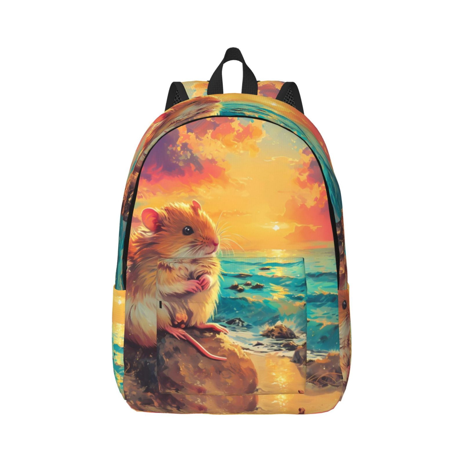 Xecao Island Beach Guinea Pig for Canvas College Laptop Backpack ...
