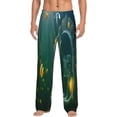 thumbnail image 1 of Xecao Jelly Fish Men's Straight Lounge Pajama Pants: The Ultimate in Comfortable Sleepwear, 1 of 9