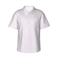 thumbnail image 1 of Xecao Kawaii Cat Paw print Hawaiian shirt - a stylish short-sleeve button-down for men, perfect for casual beach and tropical outings., 1 of 9