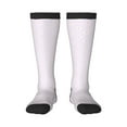 thumbnail image 1 of Xecao Kawaii Cat Paw print thigh-high socks, crafted for both men and women with a stretchy, high-opaque design perfect for daily wear, 1 of 6