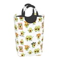 thumbnail image 1 of Xecao Kawaii Mexican Avocado for Laundry Basket,Collapsible Large Laundry Hamper,Wash Bag for Laundry Room, Rolling Laundry Basket with Handles, 1 of 5