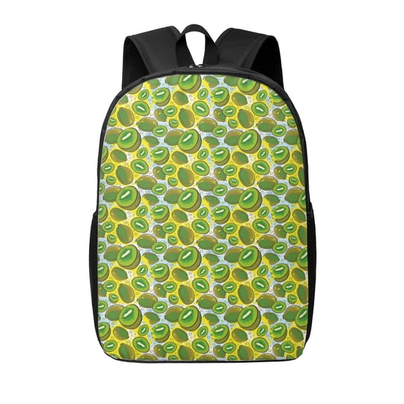 Xecao Kiwi Fruits Summer print Travel Backpack, Large Computer Backpack for Men Women, College School Rucksack Book Bag