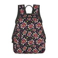 thumbnail image 1 of Xecao Ladybug print Backpack For women men Aesthetic Lightweight Travel Daypack Simple Cute Backpack For Bookbag, 1 of 5