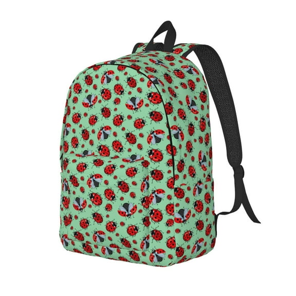 Xecao Ladybugs 3 for Canvas College Laptop Backpack, a Durable Rucksack for Both Men and Women, ideal for travel, school, and daily use Bag-Medium