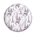 thumbnail image 1 of Xecao Lavender Flowers for Tire Covers: Waterproof, dust-proof, and universally fitting for trailers, SUVs, 1 of 8