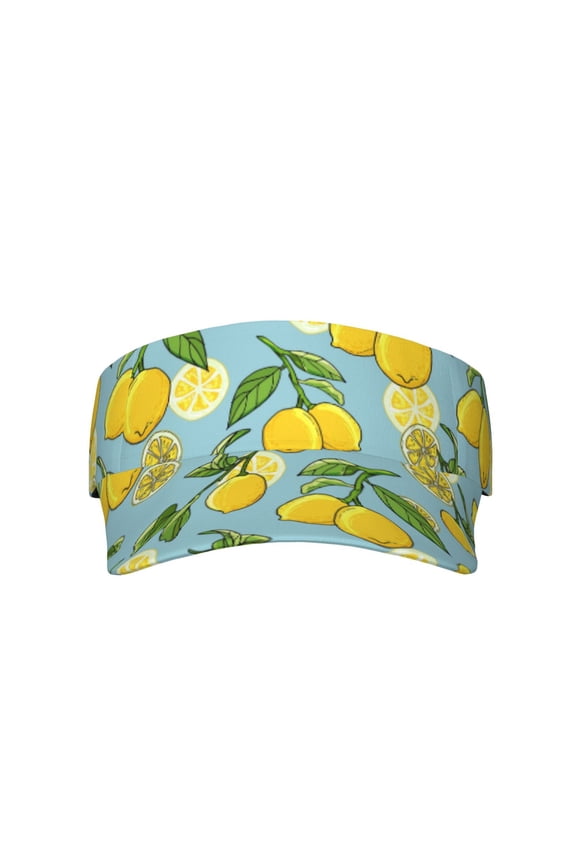 Lemon for Adult Sun Cap offers versatile sun protection with adjustable Velcro for a secure fit.