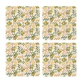 thumbnail image 1 of Xecao Lemon for MDF Cork Coaster 4 Pcs,Drink Coasters,Suit for House Warming Gifts New Home ,Coffee Table Decor-Square, 1 of 7