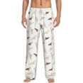 thumbnail image 1 of Xecao Leopard Print Men's Straight Lounge Pajama Pants: The Ultimate in Comfortable Sleepwear, 1 of 9