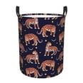 thumbnail image 1 of Xecao Leopard Print Print Laundry Hamper Basket,designed for Blanket Storage and Nursery Clothes in the Bedroom, 1 of 8