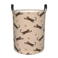thumbnail image 1 of Xecao Leopard Print Print Laundry Hamper Basket,designed for Blanket Storage and Nursery Clothes in the Bedroom, 1 of 8